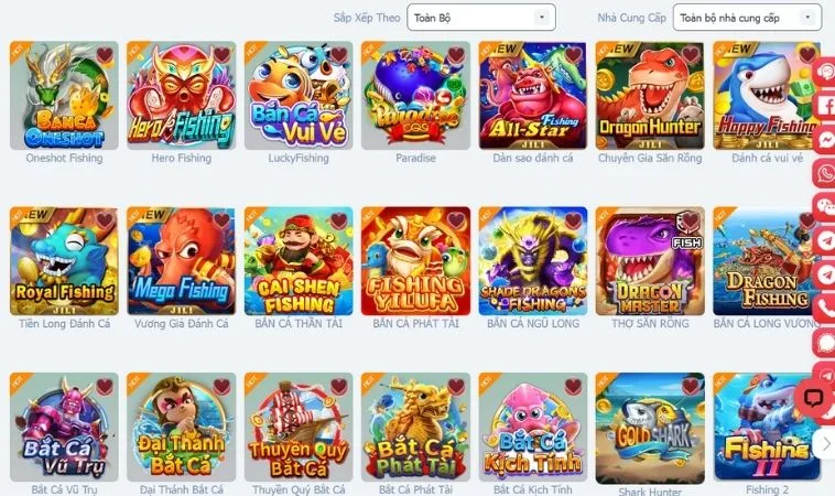 Đa dạng các thể loại game bắn cá để trải nghiệm tại Hitclub