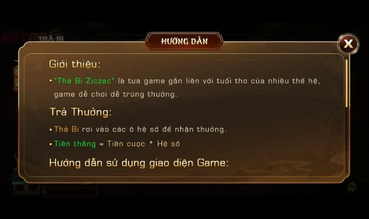Hướng dẫn chơi game nhanh ZicZac Tại HitClub