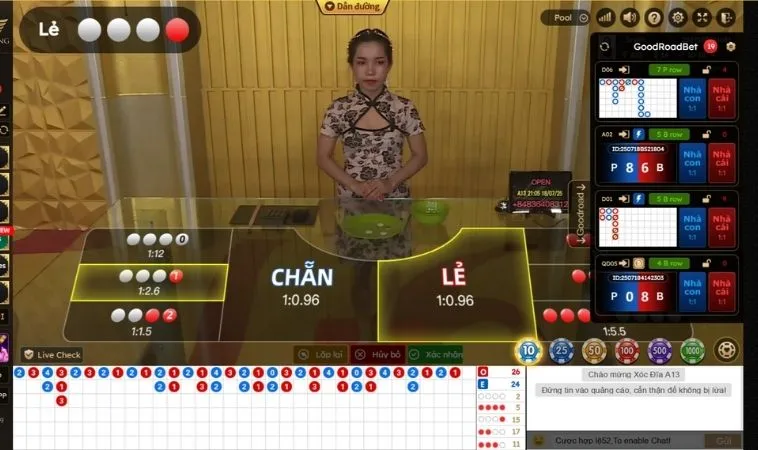 Các loại cược trong Xóc Đĩa HitClub